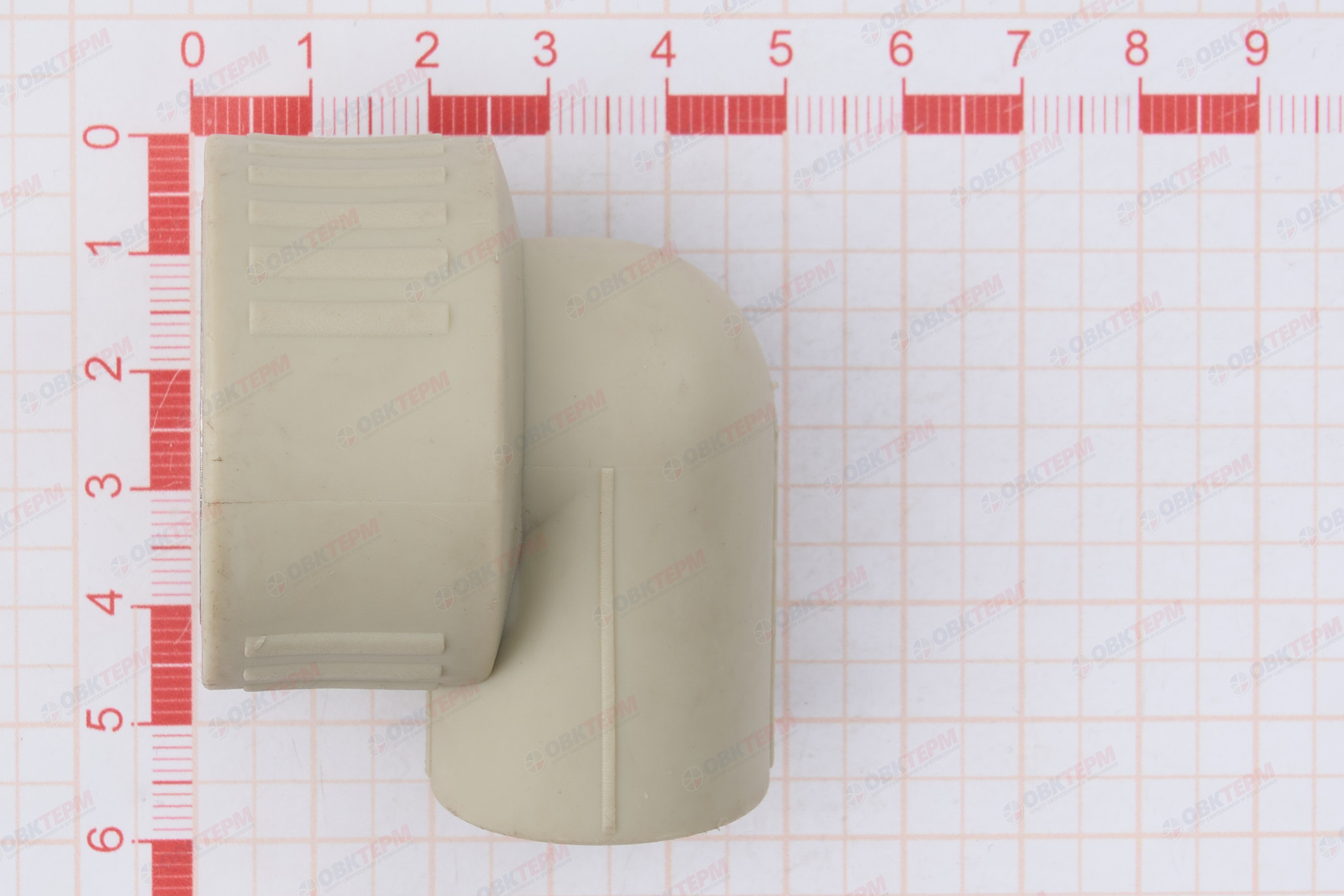 Угол с МРВ  20 * 3/4"      (PP-R СЕРЫЙ  РОССИЯ)                     (150/10) - Изображение №5