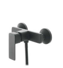 Смеситель д/душ.кабины MIXXUS PREMIUM KUBUS 003 GRAPHITE Ø35 (10 шт/ящ) - Изображение №1