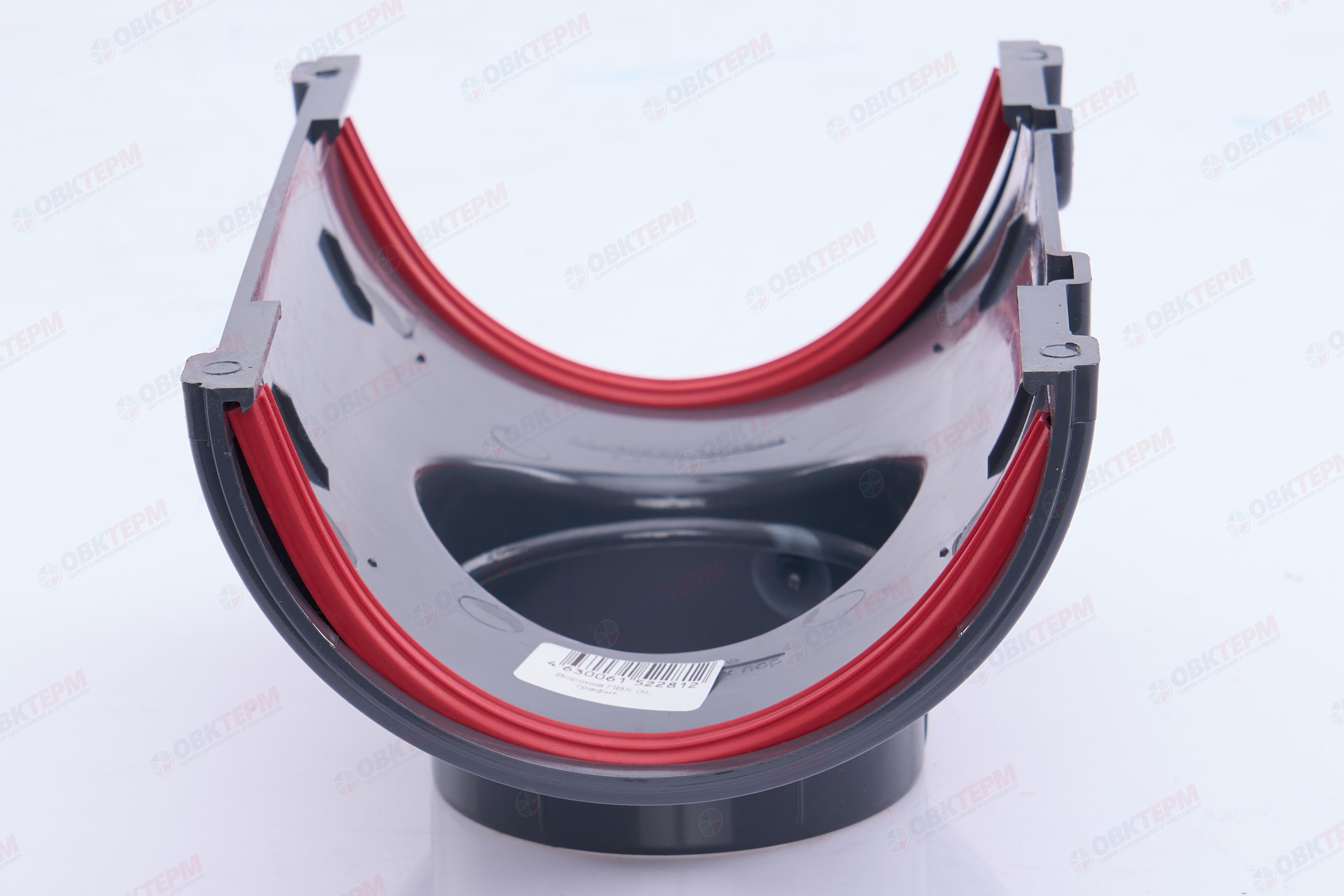 Воронка Классика 120 ПВХ Grand Line графит (RAL 7024) (уп. 20шт) - Изображение №4