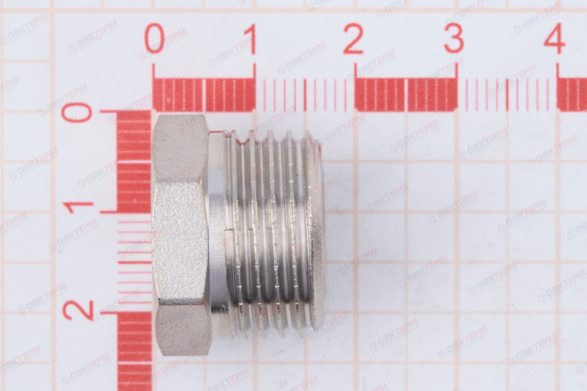 Футорка    1/2" - 1/4"   Никель ZEISSLER                   (400/10) - миниатюра №6