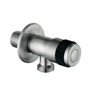 ZERIX / MIXXUS VAL-05  Кран для подкл. сантехприб. НЕРЖ  1/2"*3/4" БЛИСТЕР (100 шт/ящ) - Изображение №1