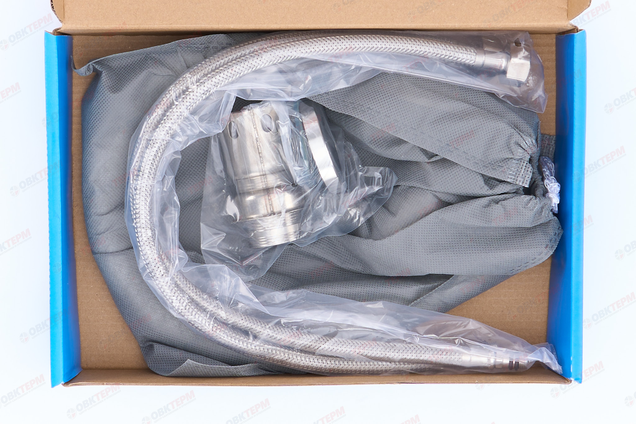 Смеситель д/кухни нерж/сталь REFLECTOR CHAMPION SUS-011 (БЕЛЫЙ) (10 шт/ящ) - миниатюра №4