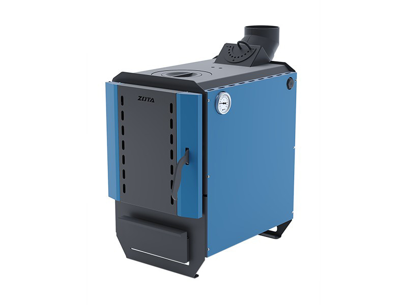 Котел твердотопливный    Box   8 кВт (выход наверх) (с плитой)  Ø120, max 3 bar      ZOTA - Изображение №4