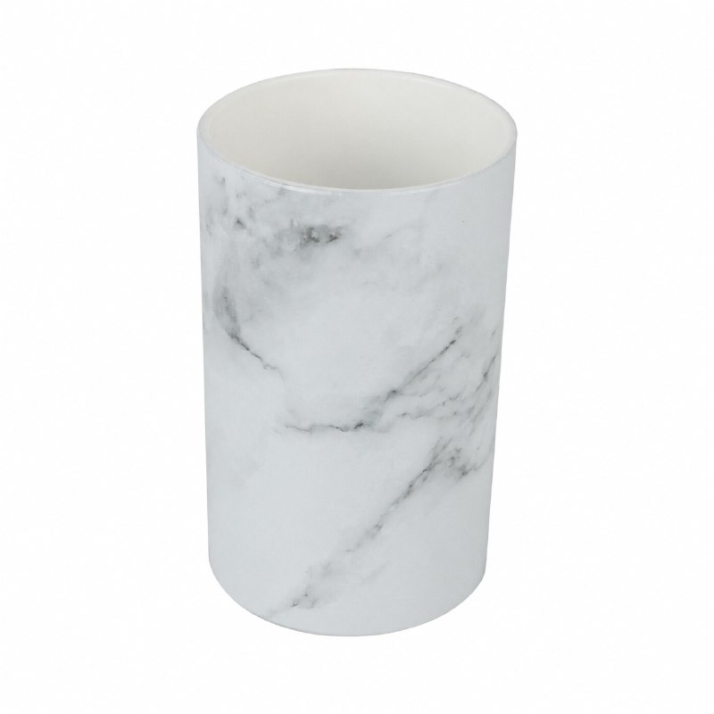 Стакан Delphinium коллекция "Вояж" (Marble), пластик - Изображение №1