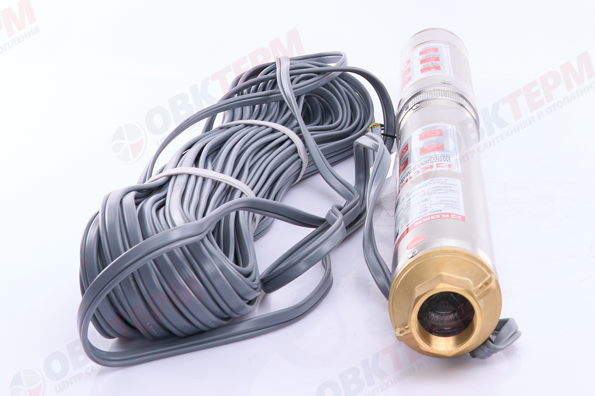 Насос погружной   4SDm   6/10 50M KOER (1,4кВт/150л.м./70м/50м кабеля) 1 1/2" - Изображение №5