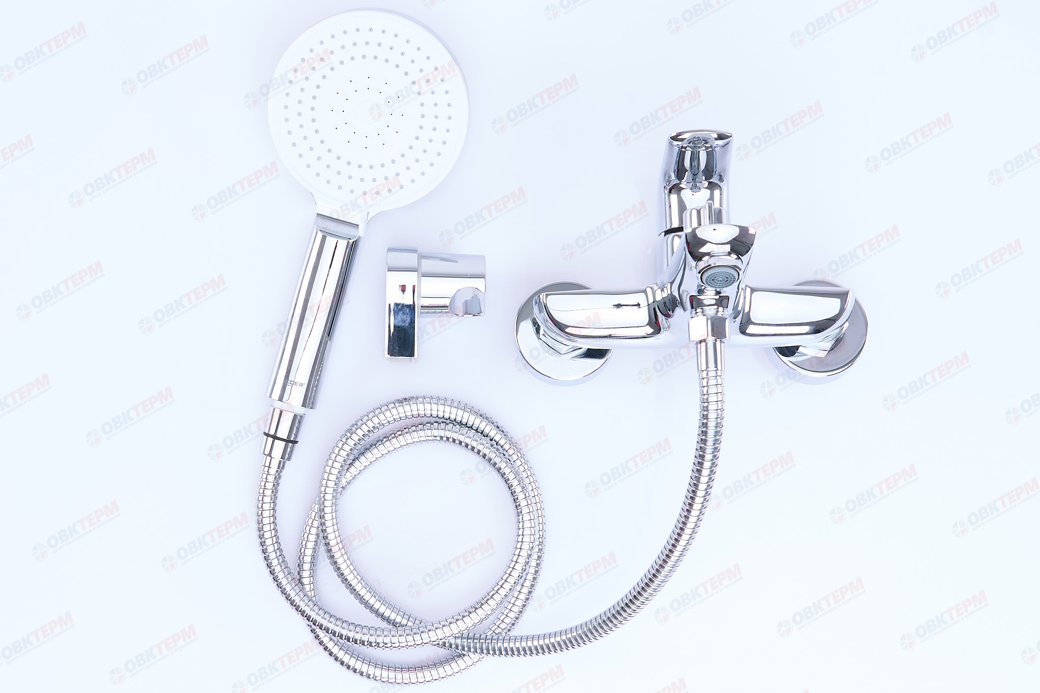 Смеситель д/ванны короткий KOER KB-40008-01  (Цвет хром) (8шт/ящ) - Изображение №1