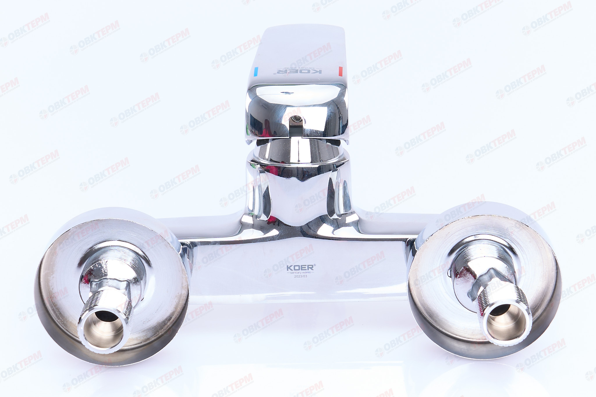 Смеситель д/ванны короткий KOER KB-40008-01  (Цвет хром) (8шт/ящ) - Изображение №3