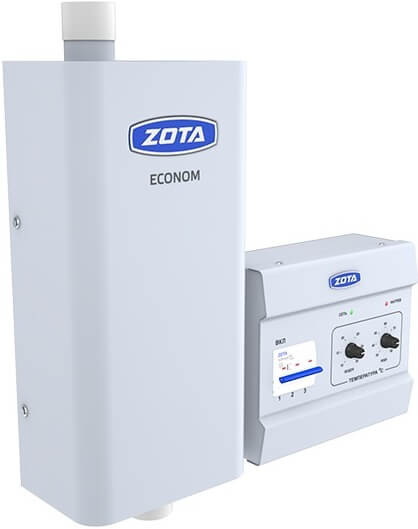 Котел электрический Econom -48 + ПУ ЭВТ-Из   ZOTA - изображение №1