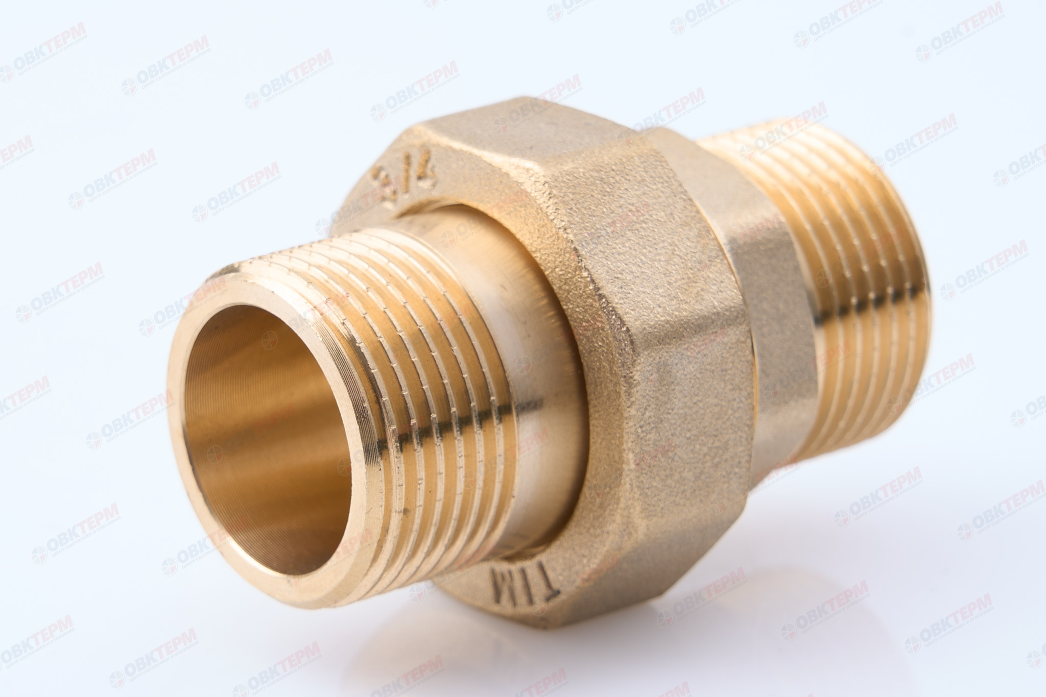 Американка    ТIМ   3/4"   НН   прямая           (80/10шт) - Изображение №1