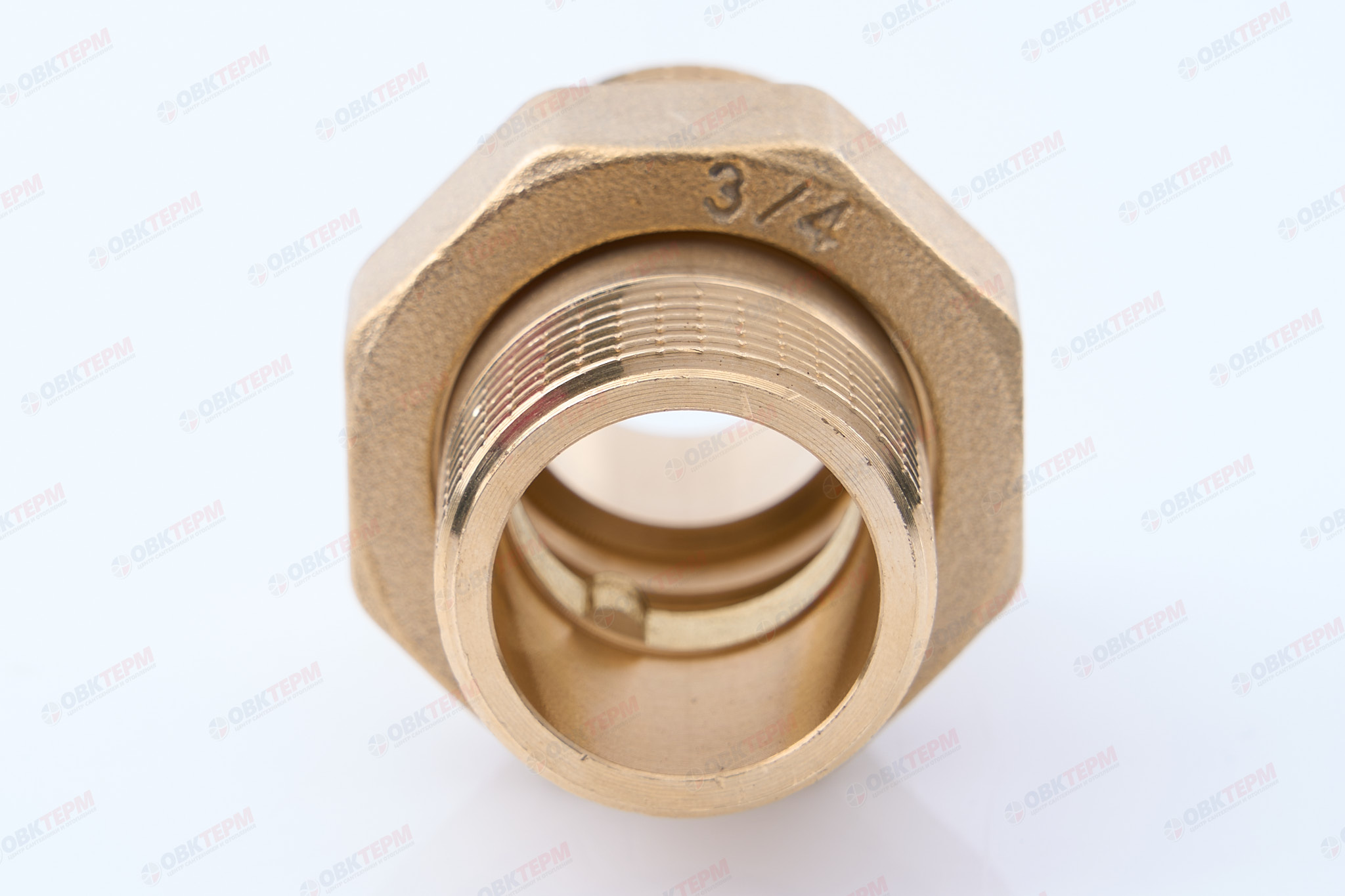 Американка    ТIМ   3/4"   НН   прямая           (80/10шт) - Изображение №4