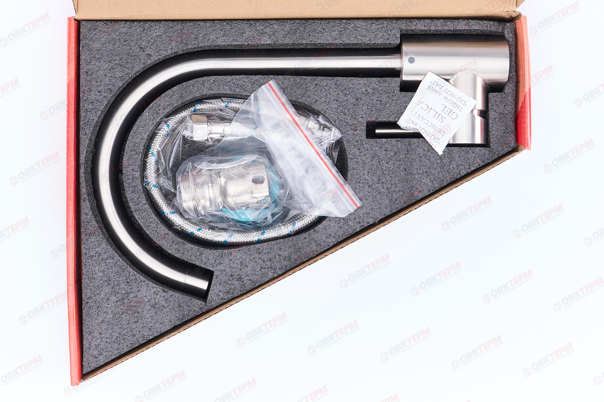 Смеситель д/кухни нерж/сталь ZERIX LUX-011  10 шт/ящ - миниатюра №6