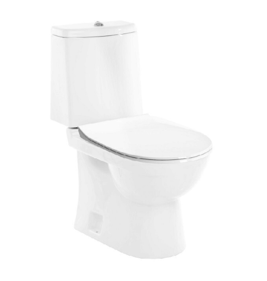 Унитаз-компакт SANITA LUX Next Basic Белый S1 универ. 2 реж., полипропилен (345х770х390) - Изображение №1