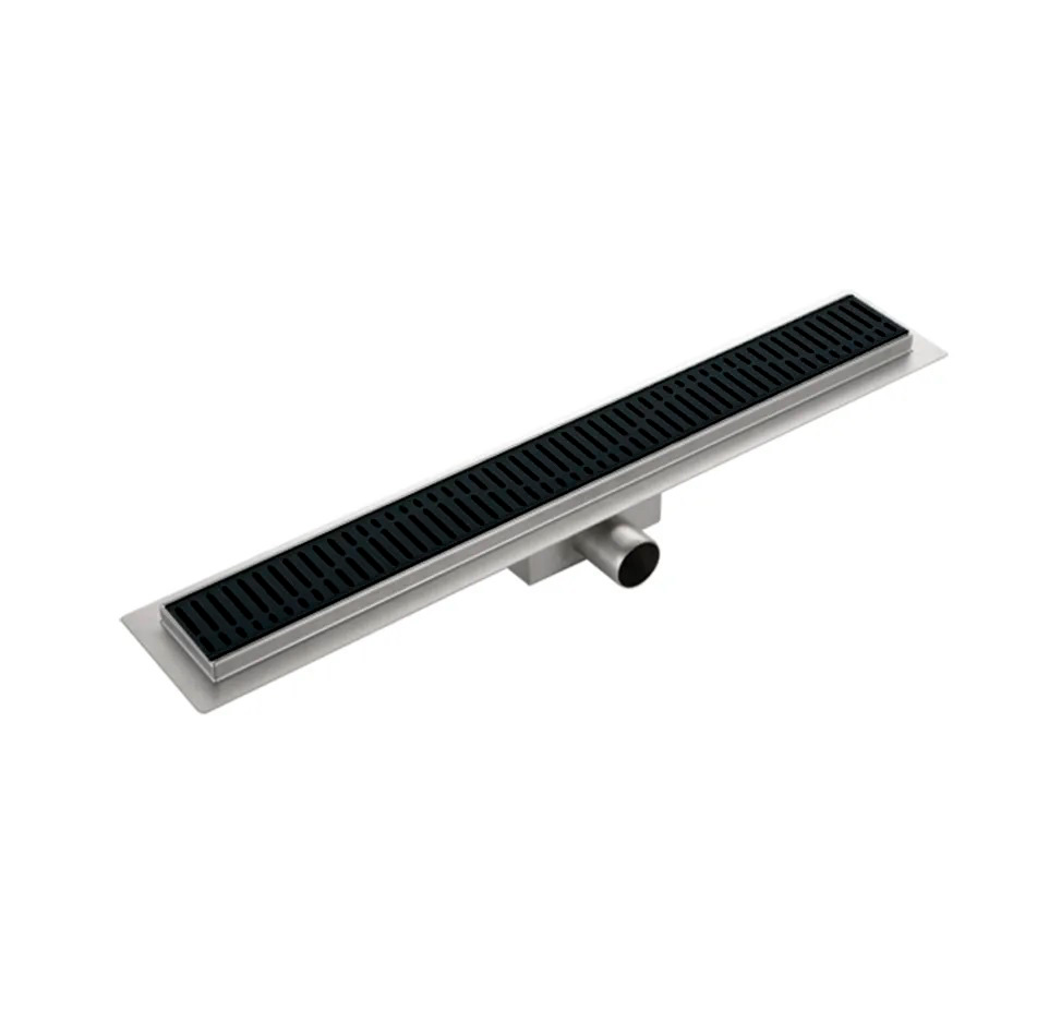 KOER  Душевой трап из нерж. стали FD35-70x700 BLACK  (5шт/ящ) - изображение №1