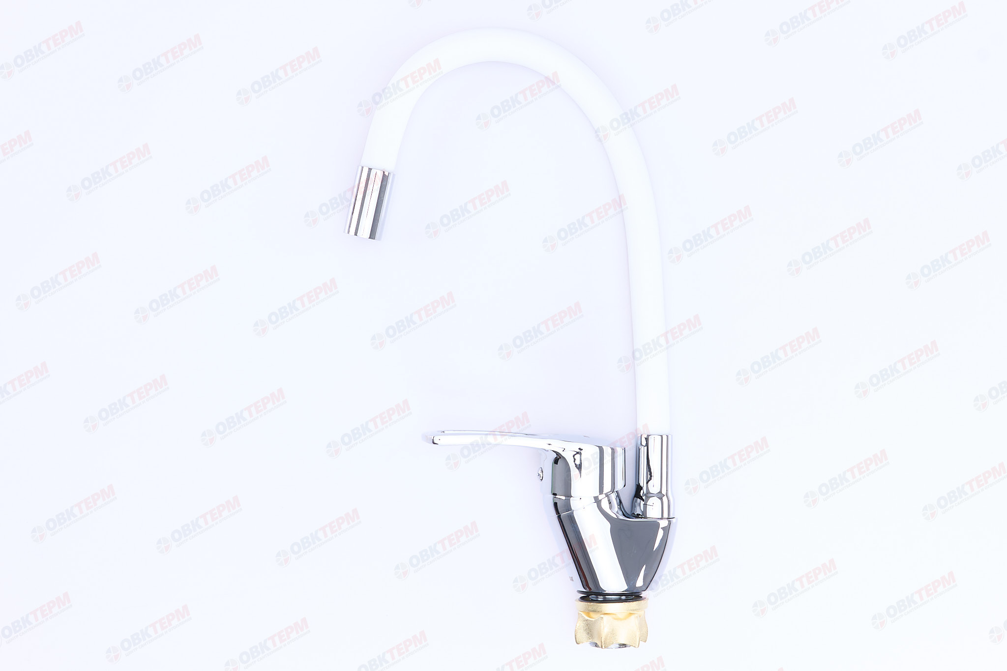 Смеситель д/кухни AKSA FAM-04-01-REFL.WHITE Ø40 WHITE  (10 шт/ящ) - Изображение №2
