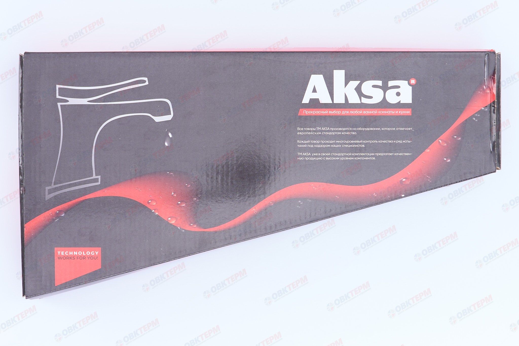Смеситель д/кухни AKSA FAM-04-01-REFL.WHITE Ø40 WHITE  (10 шт/ящ) - миниатюра №6