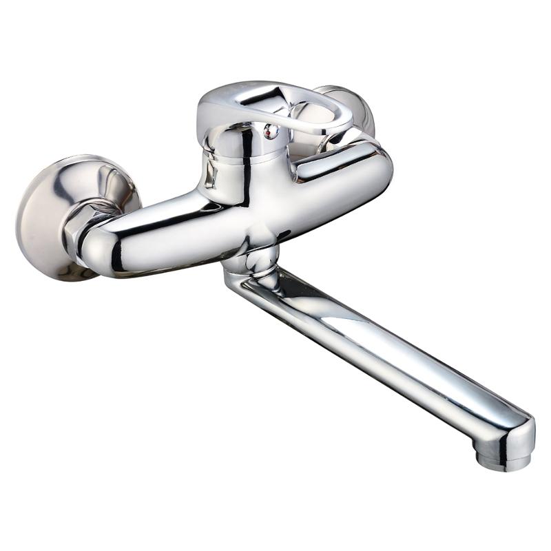 Смеситель д/кухни со стены ZERIX NST 181 Ø40  (10 шт/ящ) - изображение №1