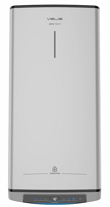 Бойлер   Ariston   ABSE   VELIS LUX INOX PW 100 WIFI    (универс. монтаж, плоский, кВт, ш*в*г) - Изображение №1