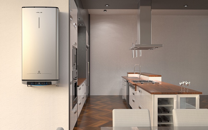 Бойлер   Ariston   ABSE   VELIS LUX INOX PW 100 WIFI    (универс. монтаж, плоский, кВт, ш*в*г) - Изображение №5