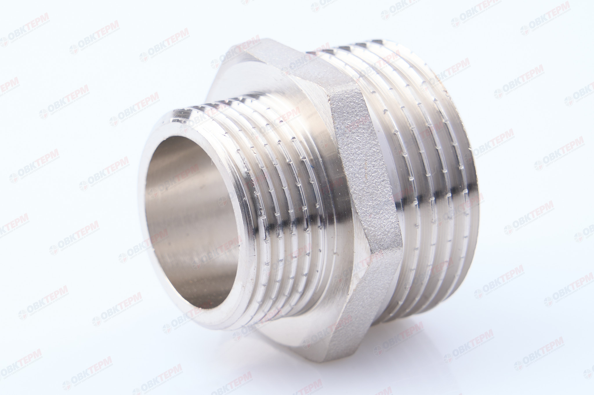 Ниппель   1" - 3/4"  Никель ZEISSLER                 (120/10) - Изображение №1