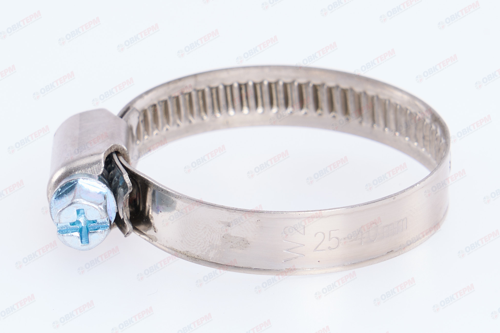 Хомут   25-40  1 1/4" (под отвёртку)     (50 шт) - Изображение №3