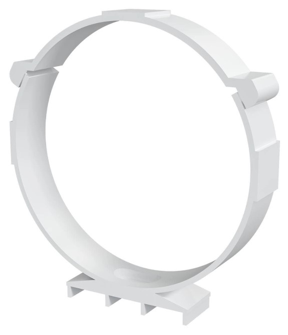 Держатель канала круглый d150, пластик (35шт/уп) Эра - Изображение №1