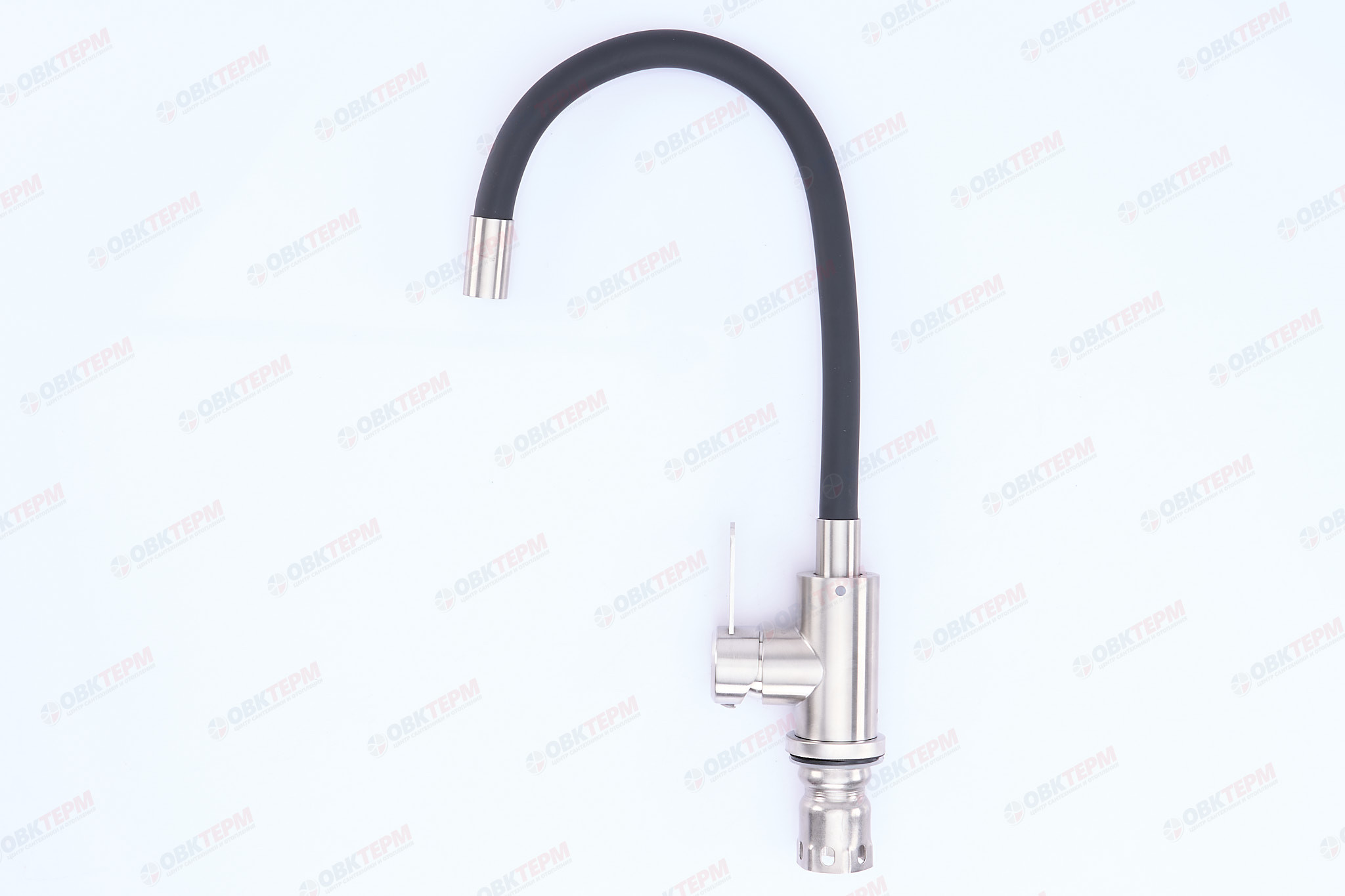 Смеситель д/кухни нерж/сталь REFLECTOR MIXXUS FAN-011 (ЧЕРНЫЙ)  Ø40 (20 шт/ящ) - миниатюра №2