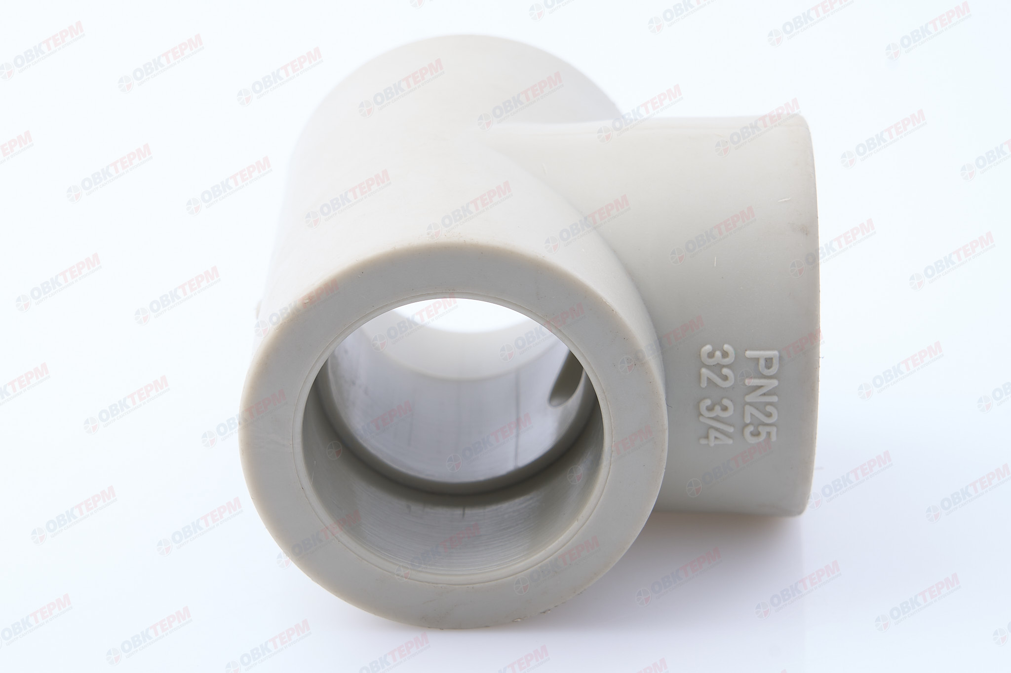 Тройник с МРВ 32 * 3/4" * 32     (VALFEX)  серый - Изображение №4