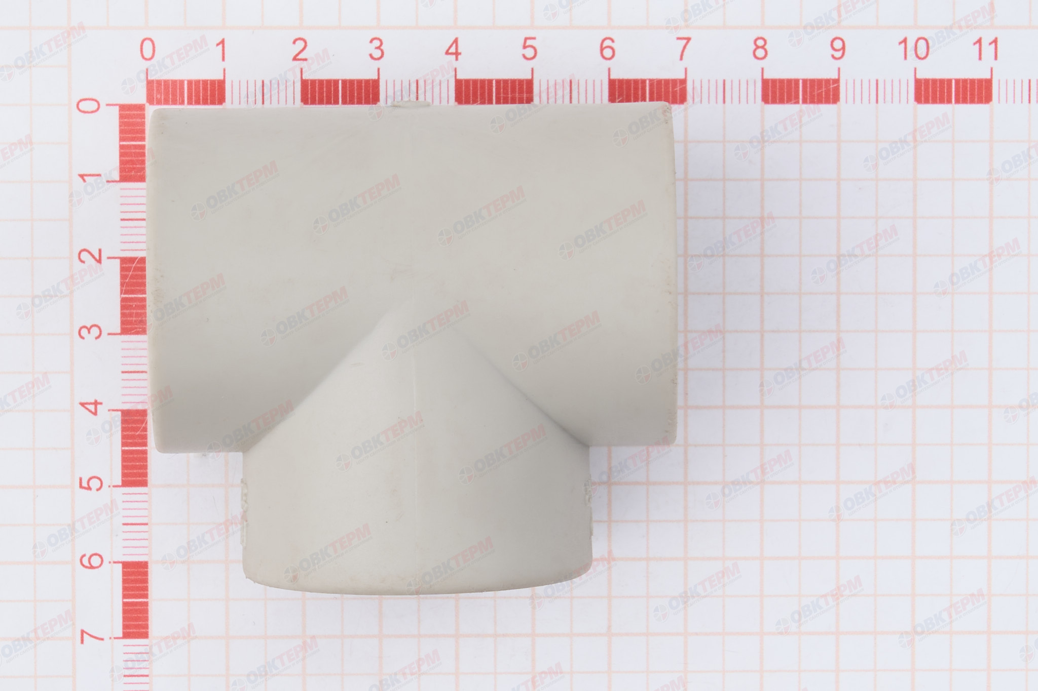 Тройник с МРВ 32 * 3/4" * 32     (VALFEX)  серый - Изображение №5