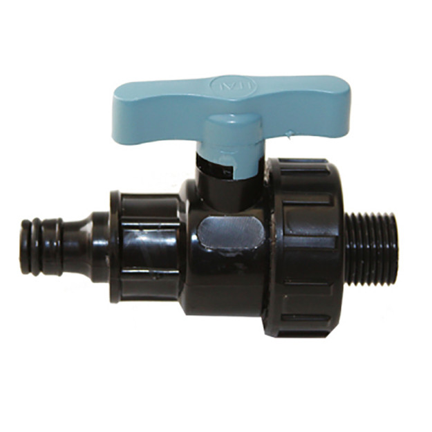 Кран         БРС      1/2" н         ПНД  ИТАЛ   ( /22шт) - Изображение №1