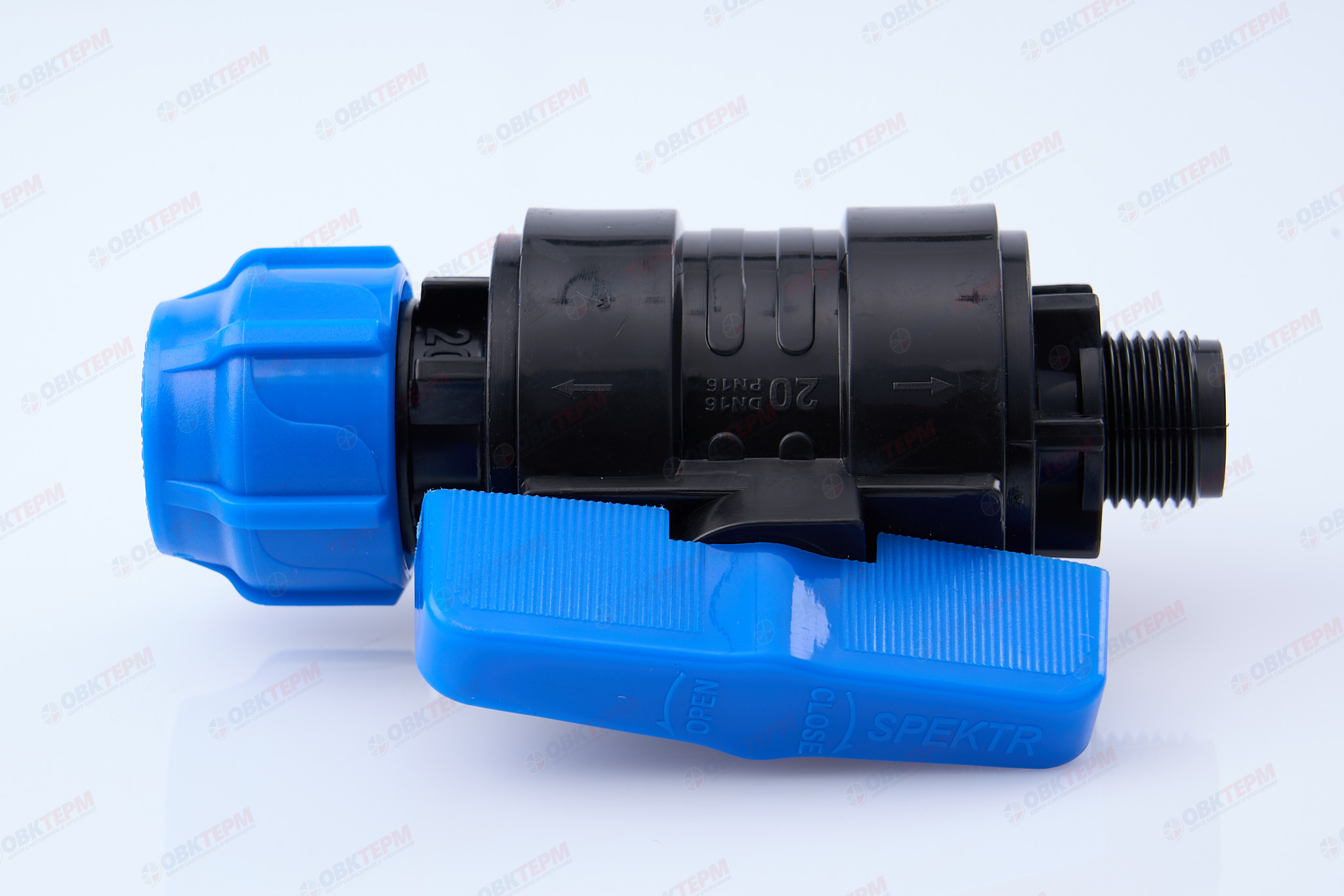 Кран      20  *  1/2" н     ПНД  ИТАЛ/Spektr/STR   (180/15шт) - Изображение №4