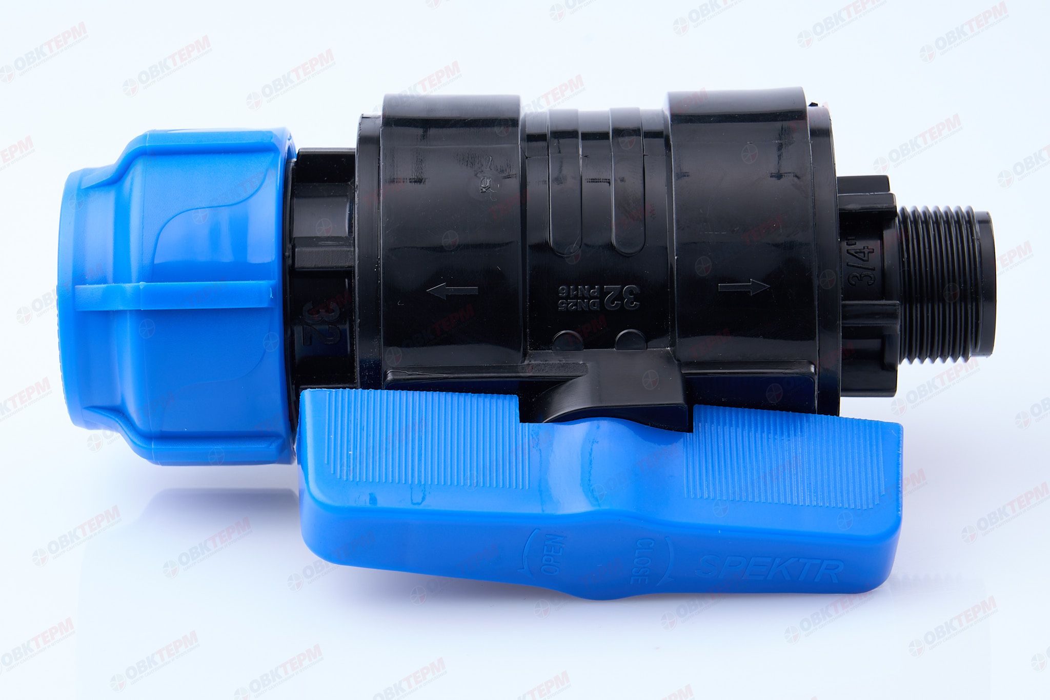 Кран      32* 3/4" н     ПНД  ИТАЛ/Spektr   (90/6шт) - Изображение №5