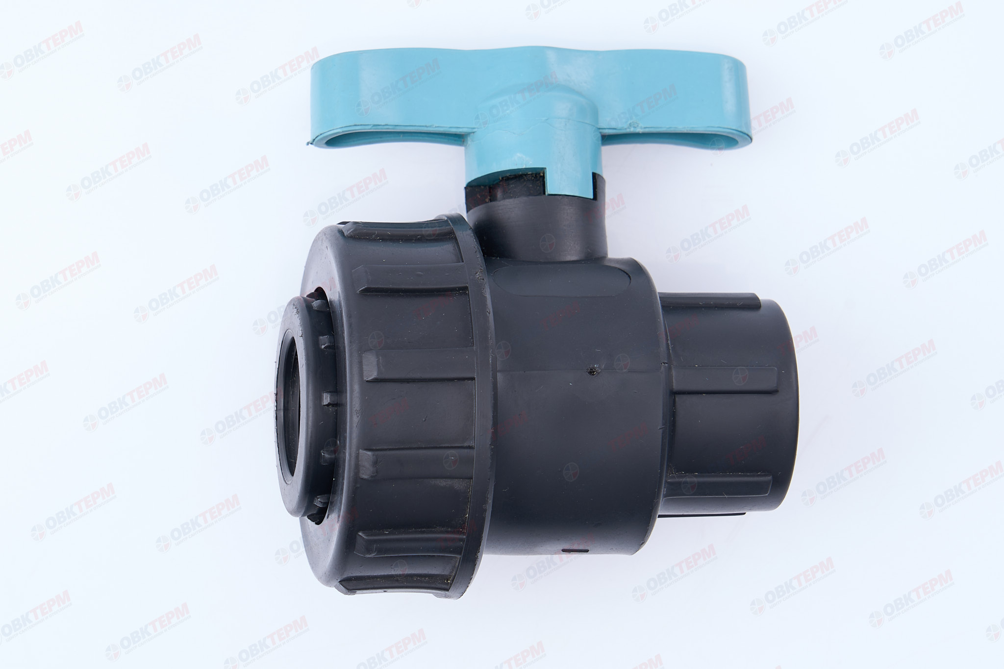 Кран шаровый       1/2"в  *  3/4"в   (разборные)      ПНД  ИТАЛ   (168/14шт) - Изображение №3