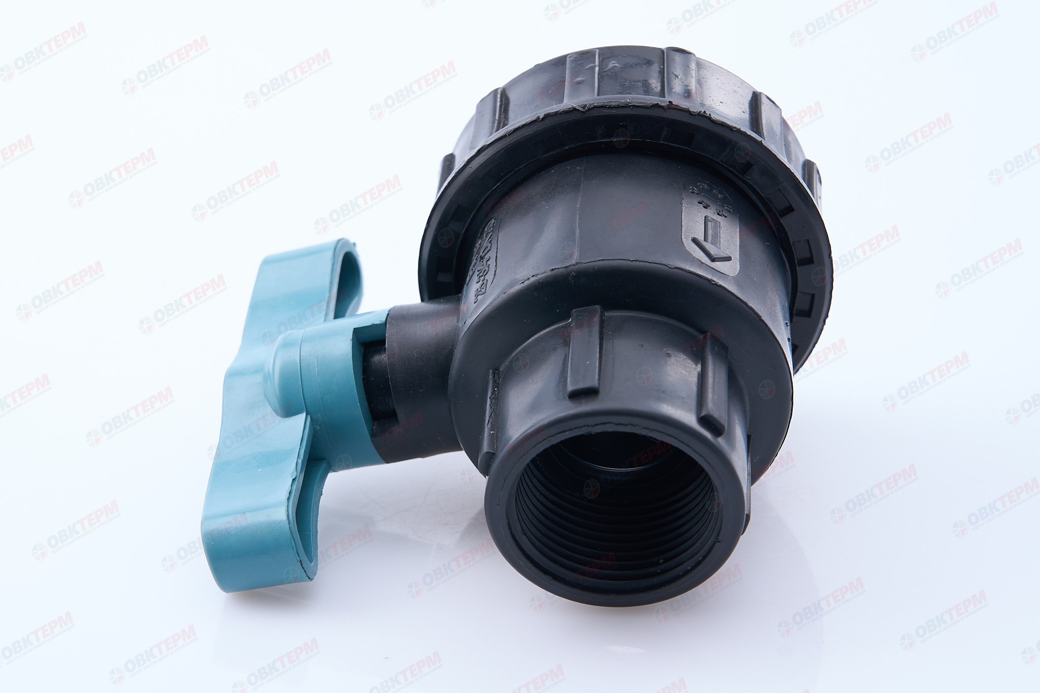 Кран шаровый       1/2"в  *  3/4"в   (разборные)      ПНД  ИТАЛ   (168/14шт) - Изображение №4