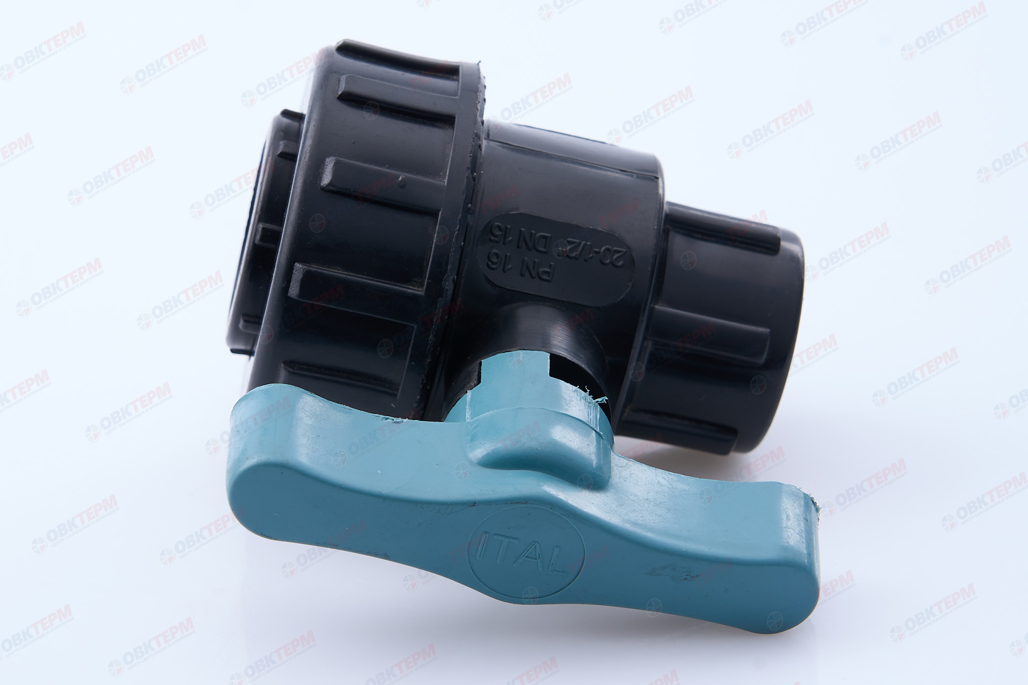 Кран шаровый      1/2"в  *  1/2"в  (разборные)      ПНД  ИТАЛ   (220/20шт) - Изображение №5