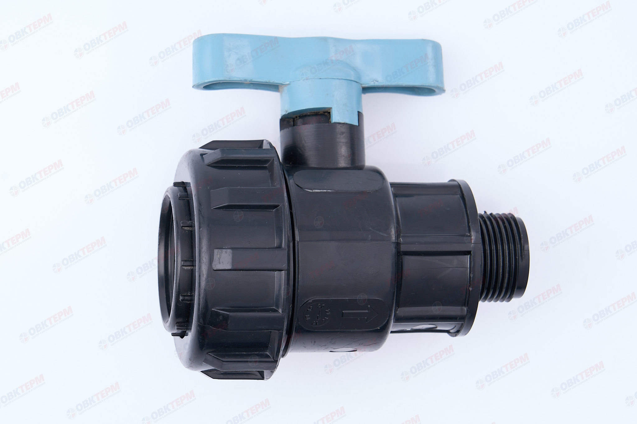 Кран шаровый      3/4"н  * 1"в   (разборные)       ПНД  ИТАЛ   ( шт) - Изображение №3