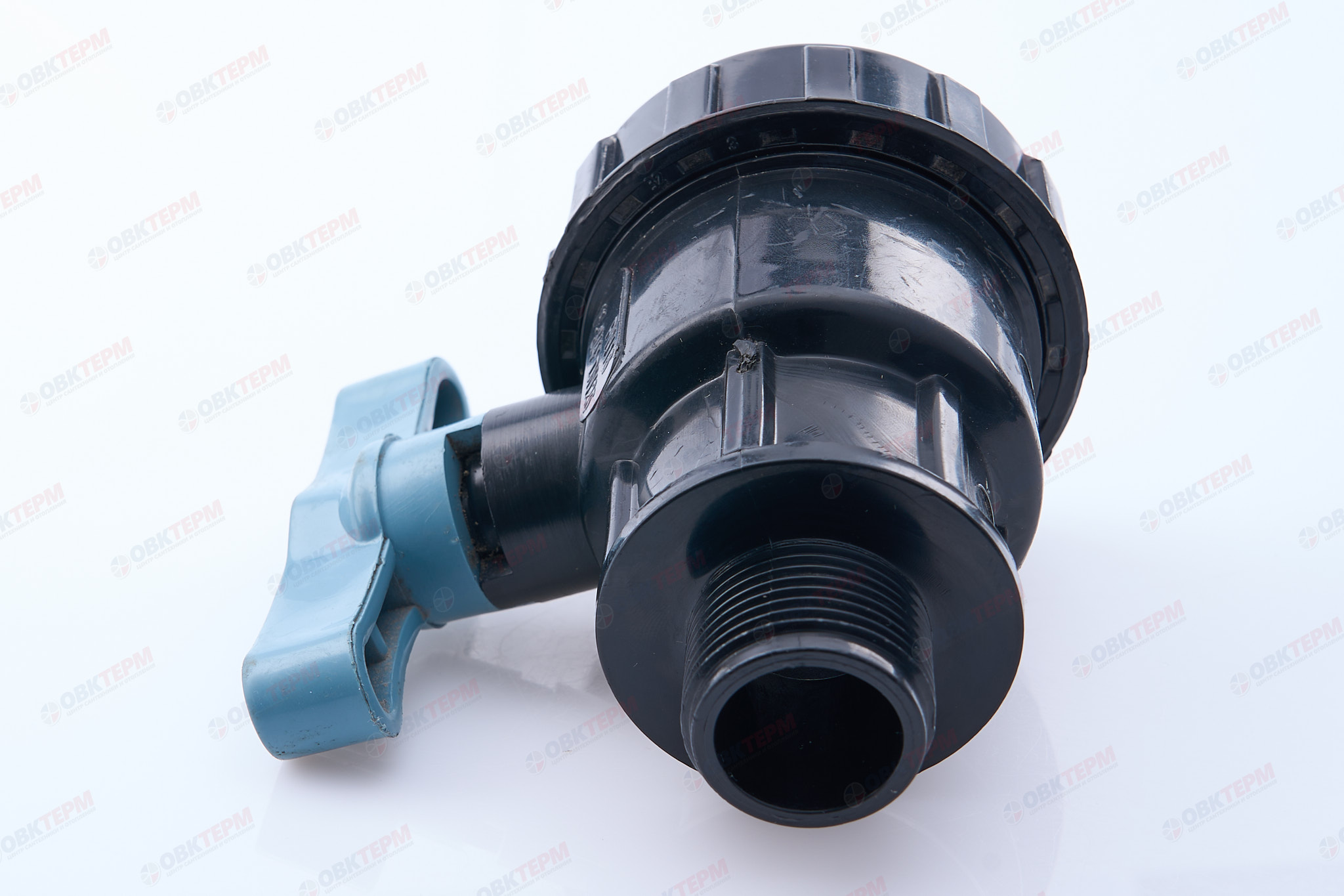Кран шаровый      3/4"н  * 1"в   (разборные)       ПНД  ИТАЛ   ( шт) - миниатюра №6