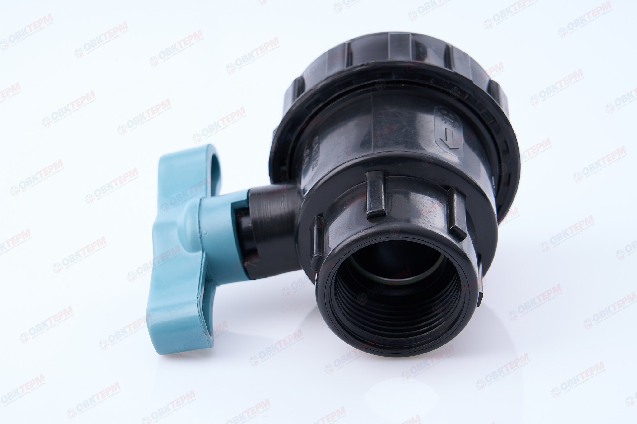 Кран шаровый   1"в * 3/4"в   (разборные)     ПНД  ИТАЛ   (120/10шт) - Изображение №2