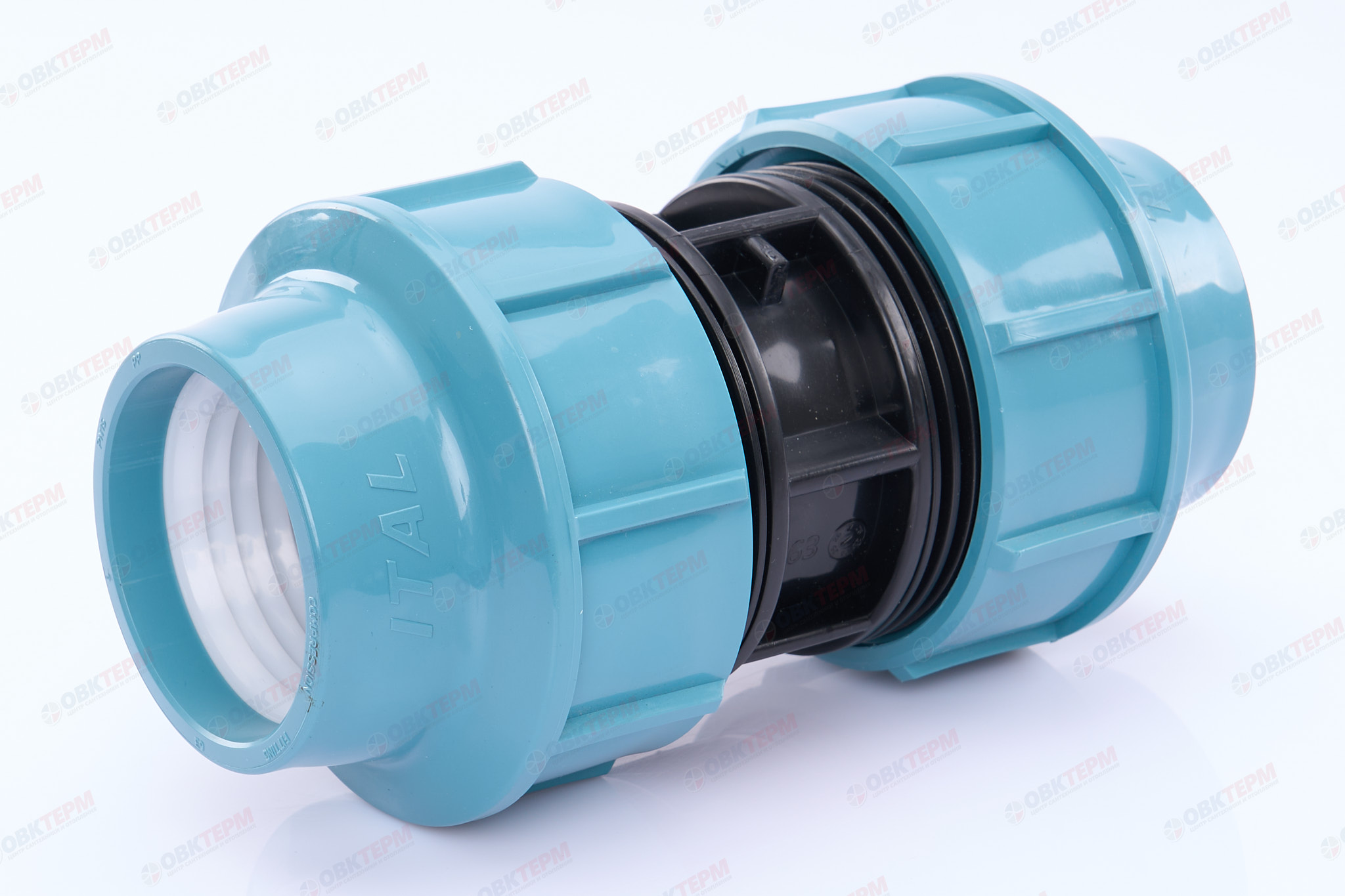 Муфта      63    ПНД  ИТАЛ    (22шт) - миниатюра №2