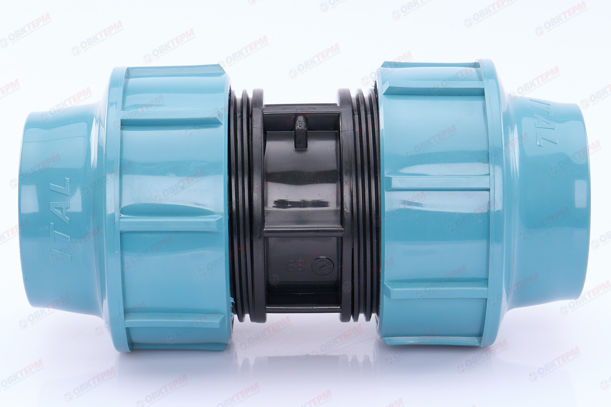 Муфта      63    ПНД  ИТАЛ    (22шт) - миниатюра №4