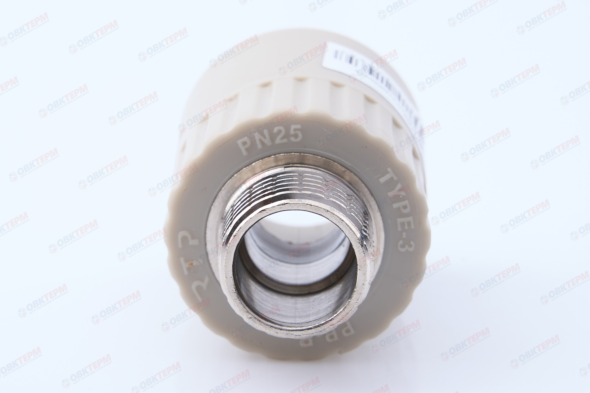 МРН  25 * 1/2"    СЕРАЯ PP-R    (RTP)    (120/20) - Изображение №5
