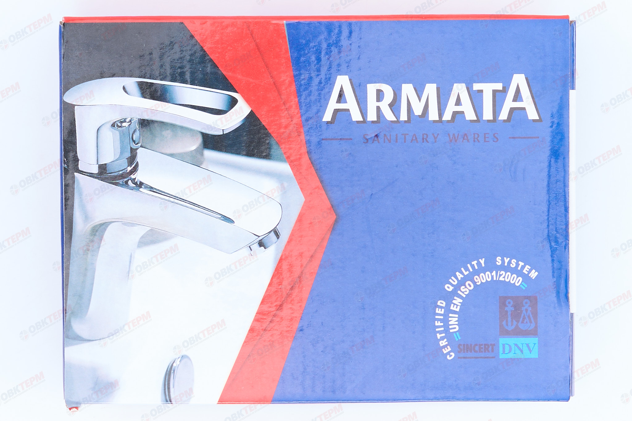 Смеситель д/умывальника ARMATA MARS 001   (Ø40, шпилька)  (12 шт/ящ) - Изображение №4