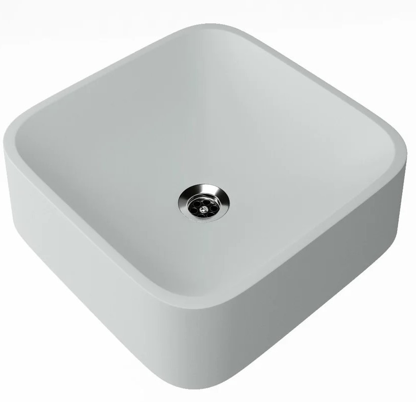 Умывальник FORMASTONE Квадро 35 G650 белый арктик - Изображение №1