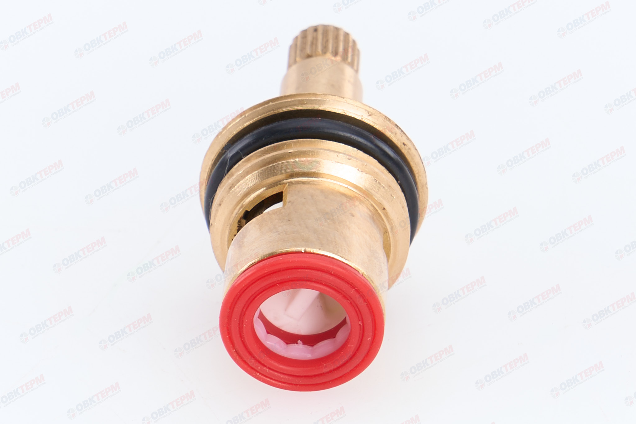 Кран-букса - EUROPRODUCT KB-001-CER 1/2"  20 шлицов /90° /широкая юбка (300 шт/ящ) - Изображение №4