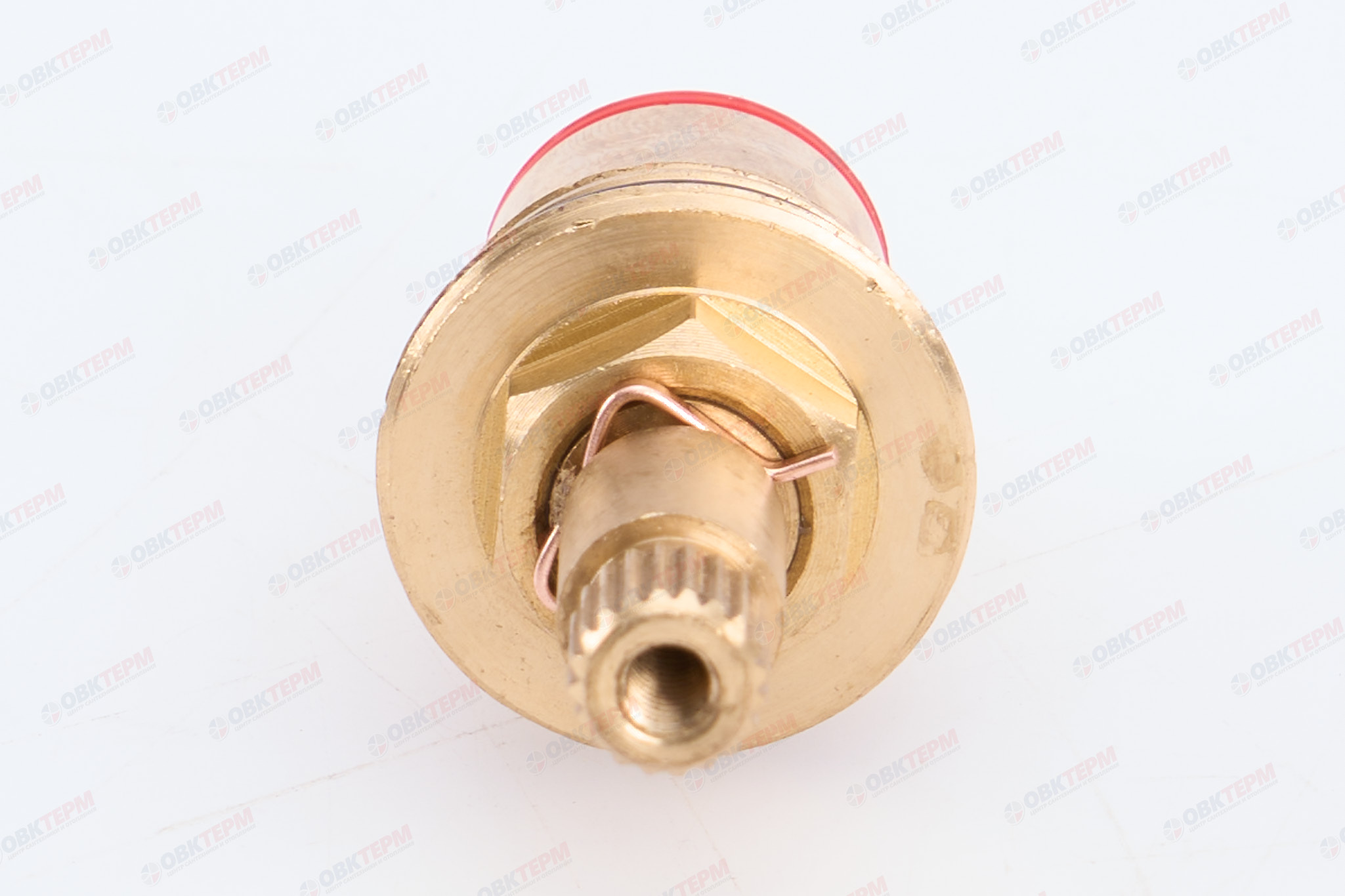 Кран-букса - EUROPRODUCT KB-001-CER 1/2"  20 шлицов /90° /широкая юбка (300 шт/ящ) - миниатюра №6