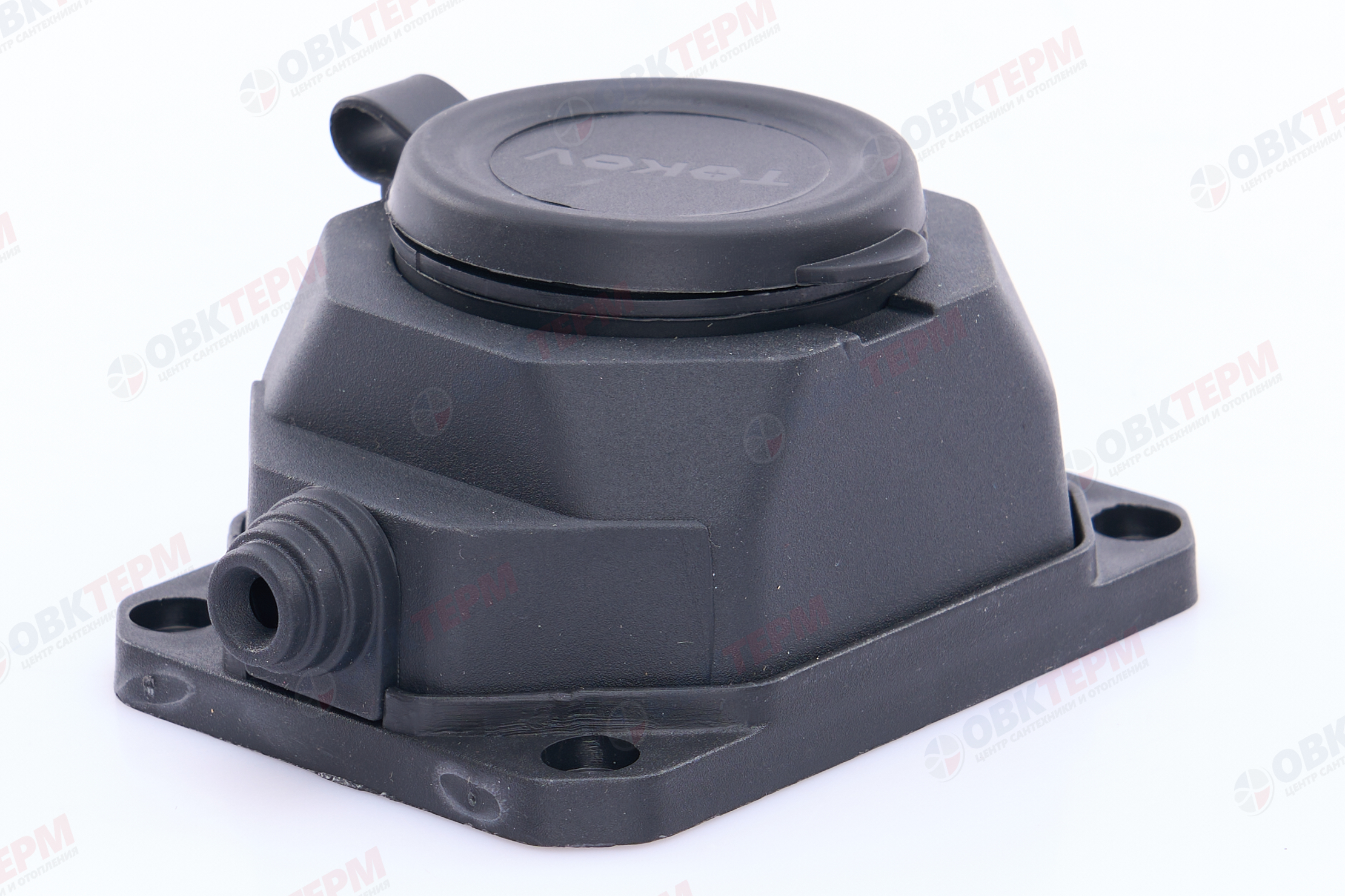 Колодка удлинителя 1-м 16А с заземл. каучук TOKOV ELECTRIC TKE-C05-KK1-Z - Изображение №2