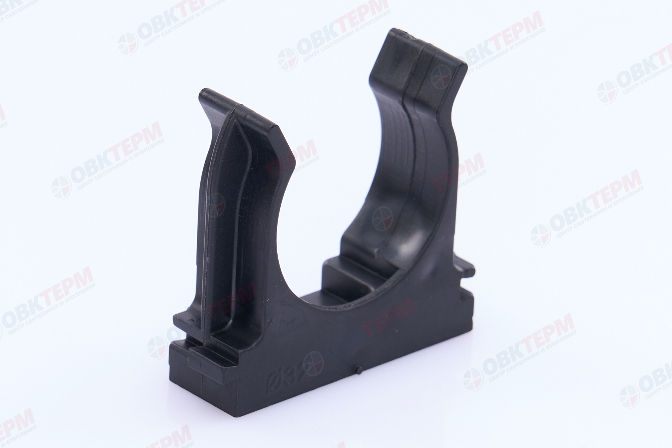 Крепеж-клипса для монтажного пистолета D32 черная AGIS Profile 50 шт - Изображение №2