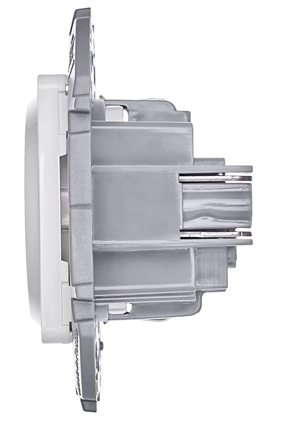 Розетка 1-м механизм с/з 16А IP20 250В 2P+Е Белый IEK Inspiria (Legrand) - Изображение №4