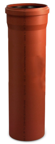 Труба РР    160 * 3,2 *  1 м     (4шт/уп)    РЫЖАЯ     Kranar - Изображение №1