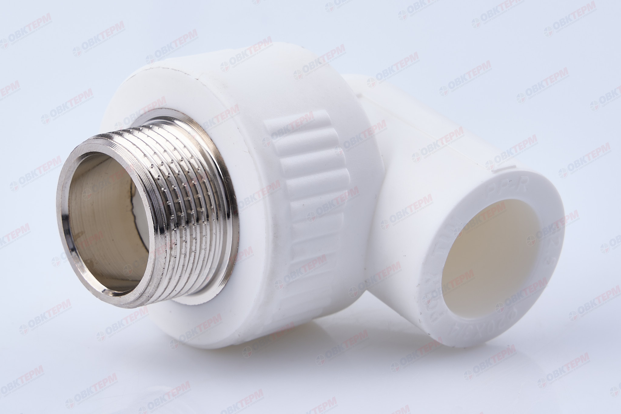 Угол с МРН  20 * 3/4"      (белый)   (90/5)  (TIM) - изображение №1