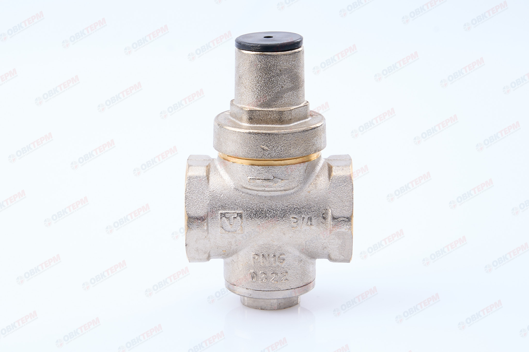 Редуктор давления поршневой SABO VALTEC PN16 от 1 до 5,5 бар 3/4" никель (аналог VT.086.N.05) - Изображение №4